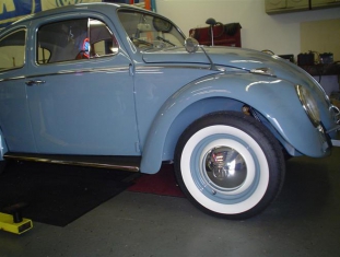 1961 vw beetle restoration