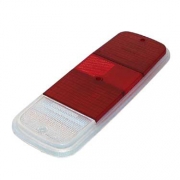 Tail Light Lens, Pair Red Crystal - 211945241R