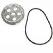 Power Pulley w/Black Degrees, Holes, 200mm Turns 20% Faster w/Belt - ACCC105968